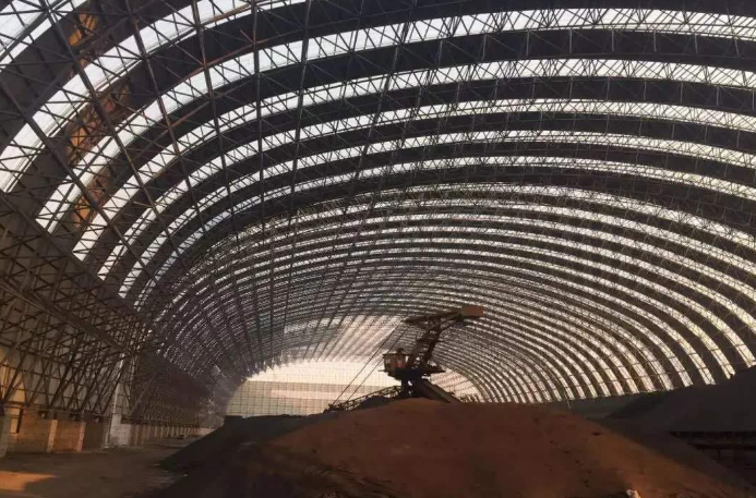 广安概述原料场封闭技术的特点和类型